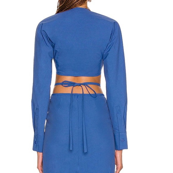 NWT Christopher Esber Magyar crop top - Picture 3 of 6